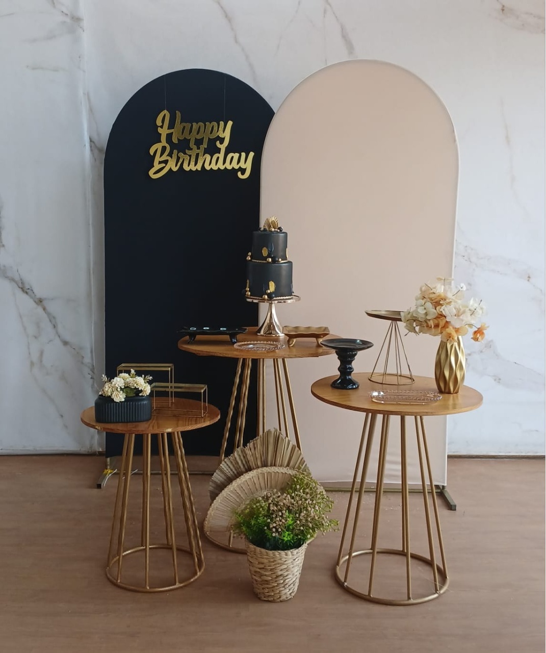 Kit Luxo Adulto Preto E Nude  - Cantinho da Cris Reis