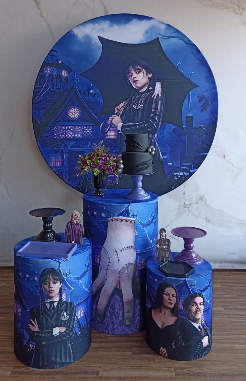 Kit Prata Wandinha 2 - Cantinho da Cris Reis