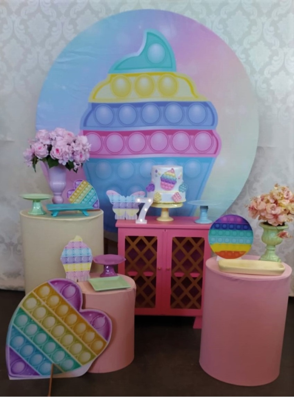 Kit Ouro Pop It 1 - Cantinho da Cris Reis