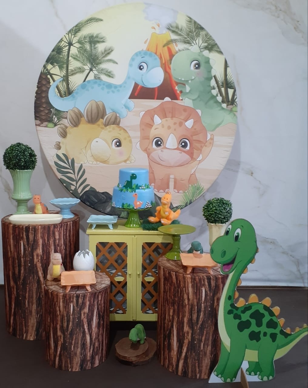 Kit Ouro Dino Baby (1)  - Cantinho da Cris Reis