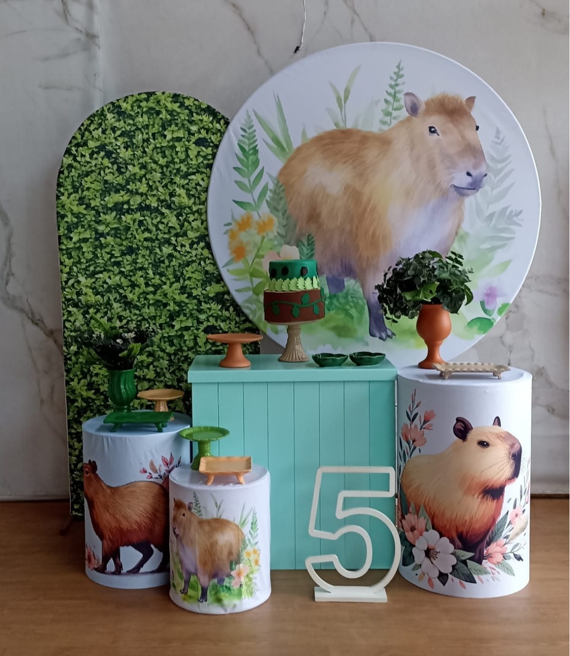 Kit Diamante Capivara  - Cantinho da Cris Reis