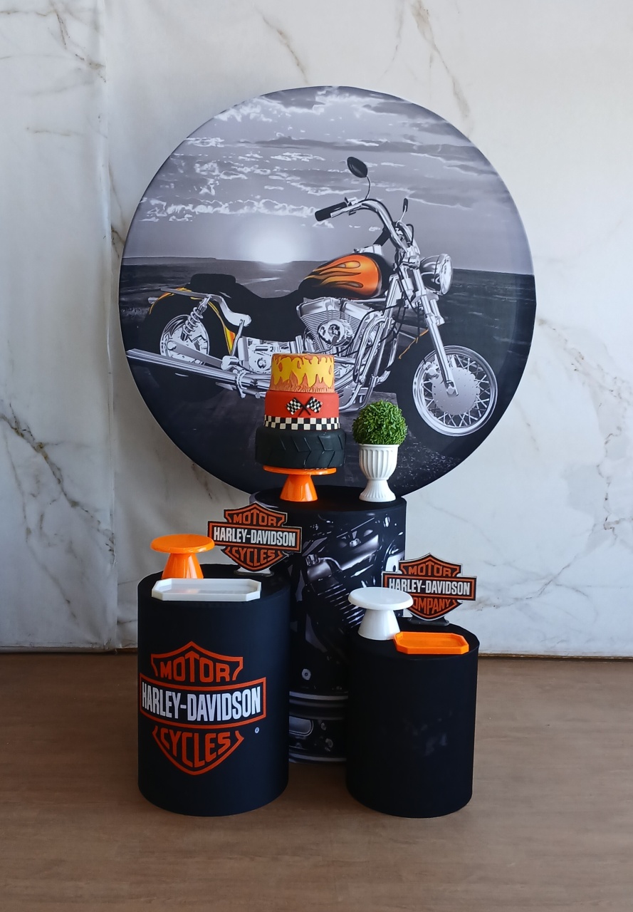 Kit Prata Harley - Cantinho da Cris Reis