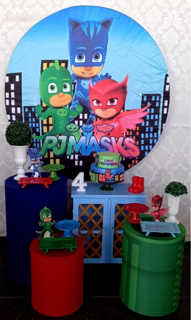 Kit Ouro Pj Masks - Cantinho da Cris Reis