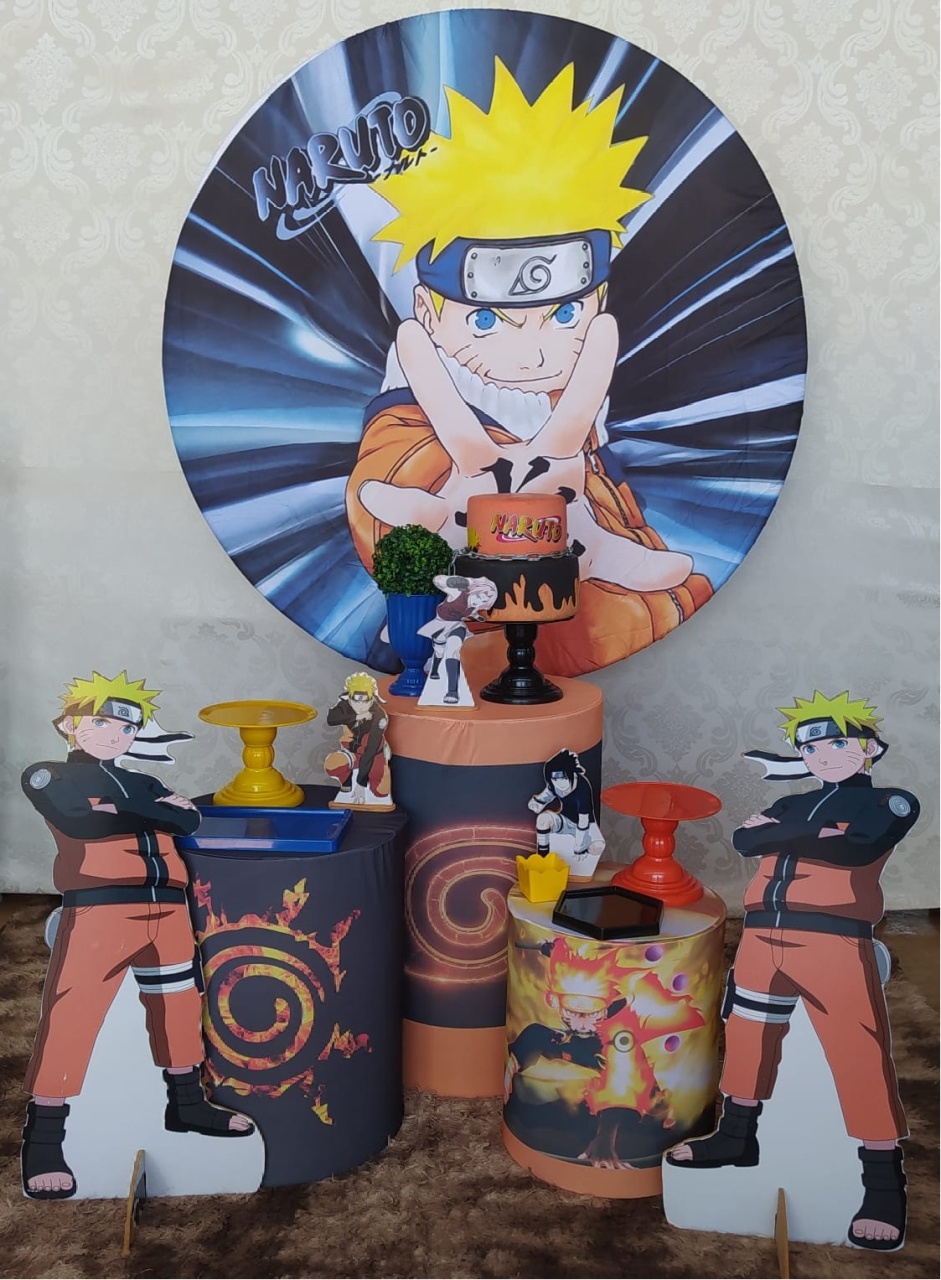 Kit Prata Naruto 2  - Cantinho da Cris Reis