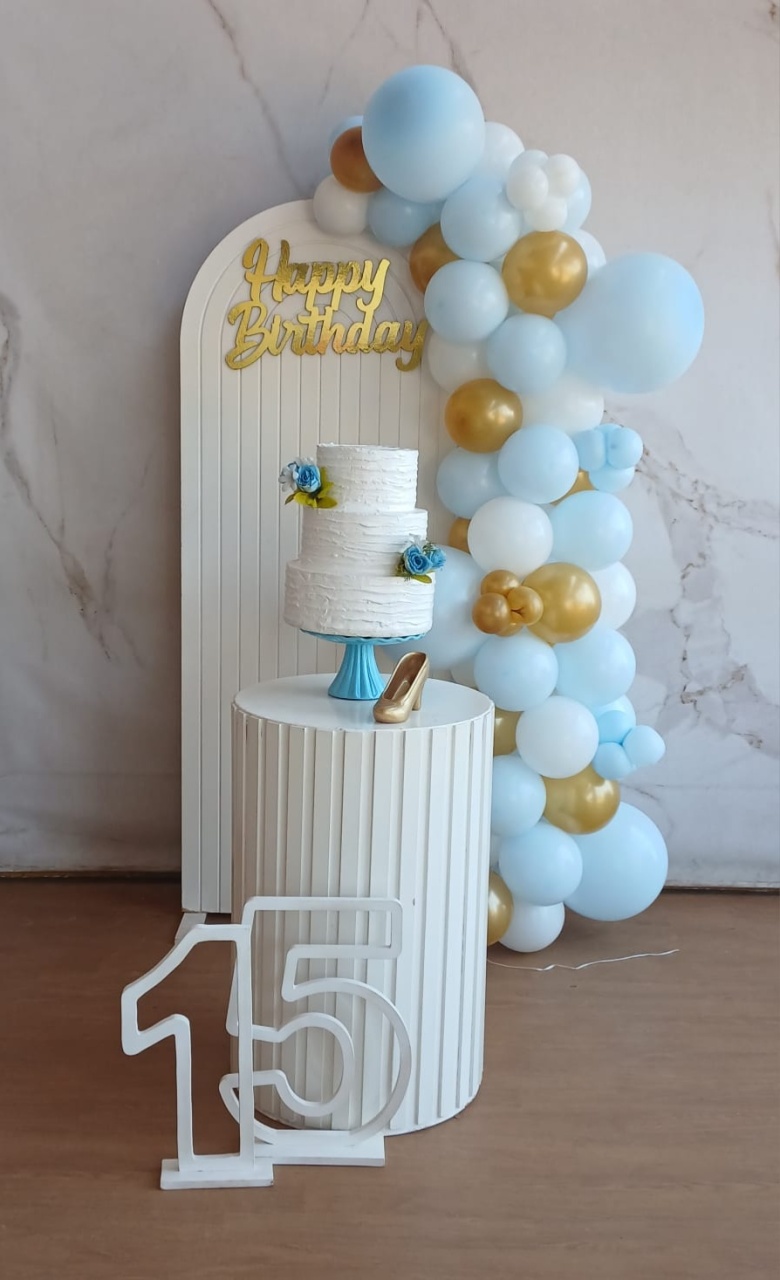 Kit 15 Anos- Minimalista - Cantinho da Cris Reis