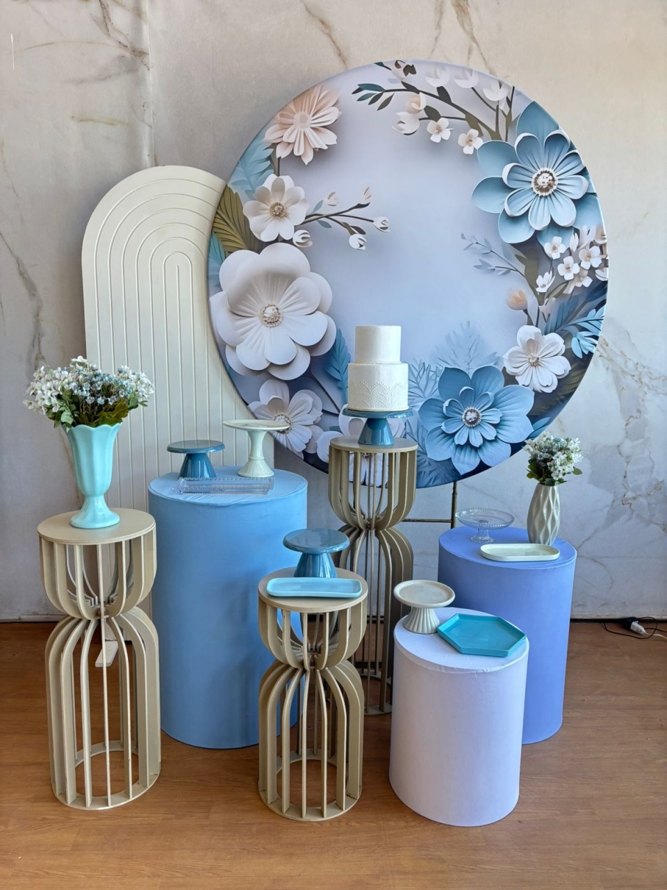 Kit Luxo  Floral (3) - Cantinho da Cris Reis