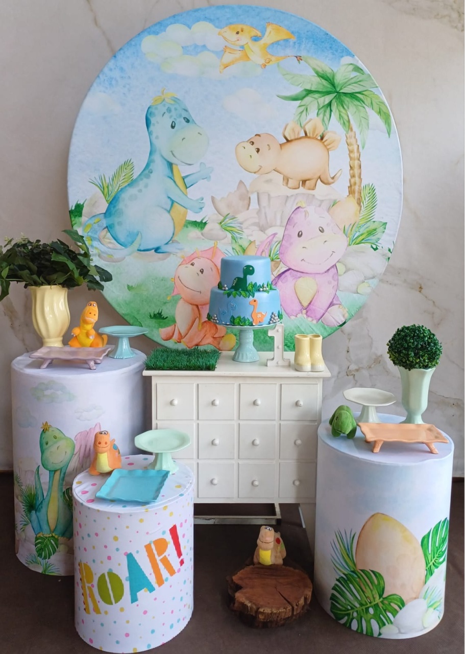 Kit Ouro Dino Baby (2)  - Cantinho da Cris Reis
