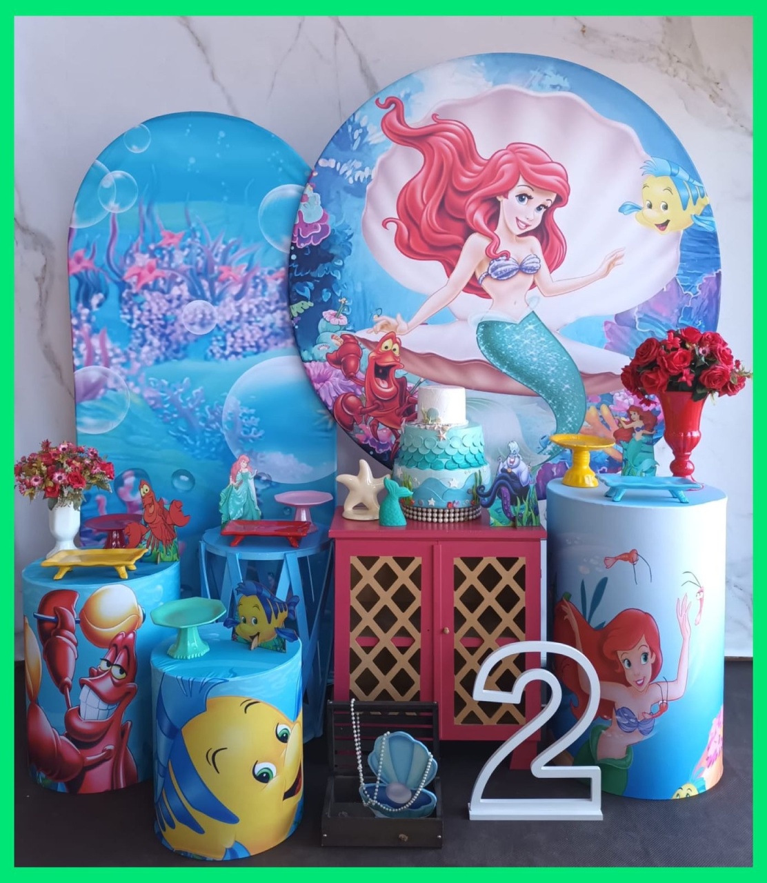 Kit Diamante Pequena Sereia - Cantinho da Cris Reis