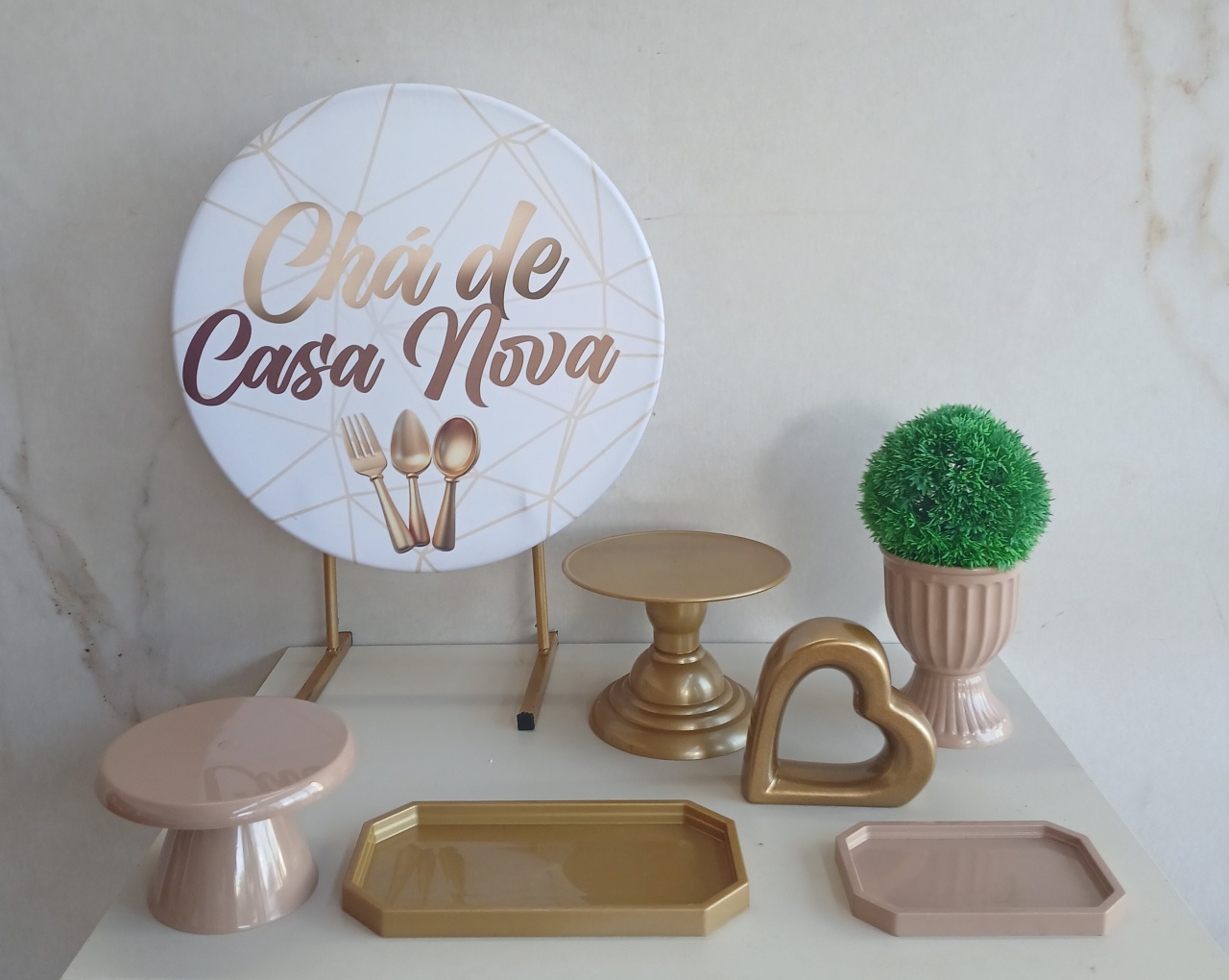 Festa Na Mesa - Chá de Casa Nova  - Cantinho da Cris Reis