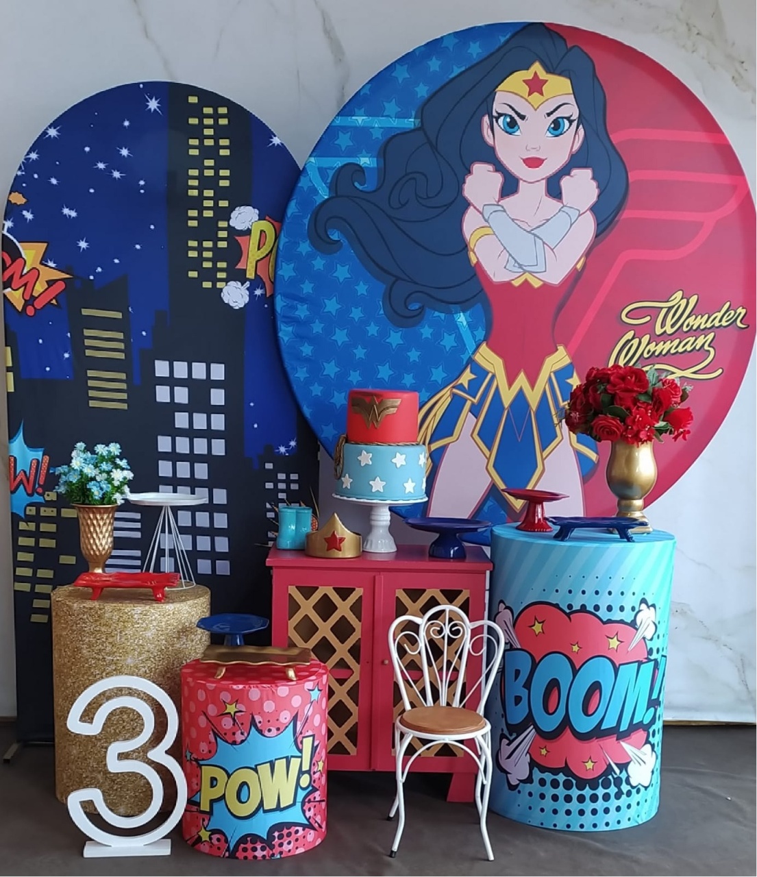 Kit Diamante Mulher Maravilha Cut - Cantinho da Cris Reis