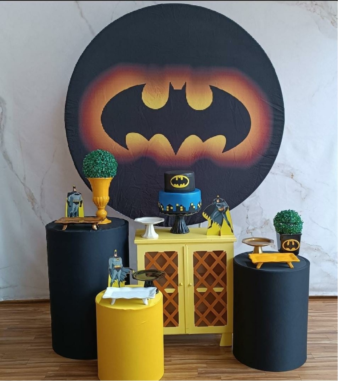 Kit Ouro Batman - Cantinho da Cris Reis