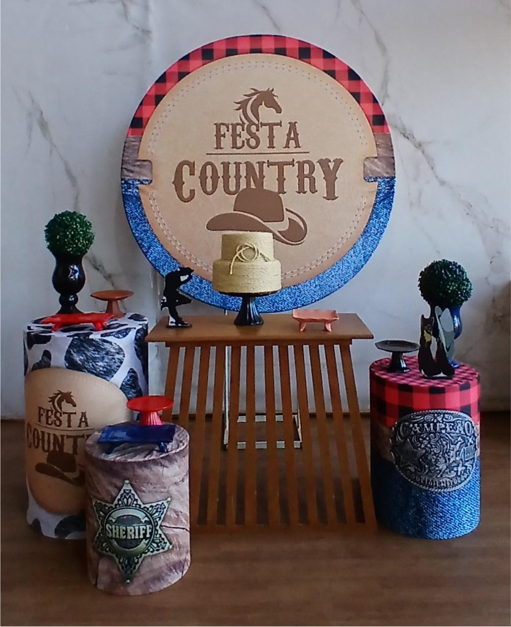 Kit Adulto Festa Country - Cantinho da Cris Reis