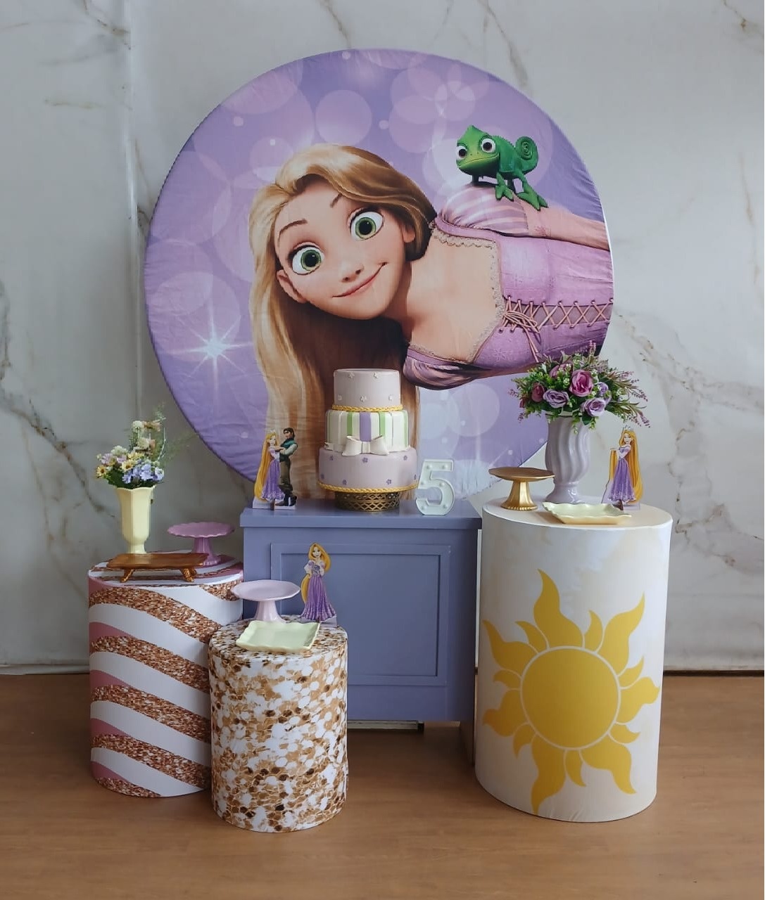 Kit Ouro Rapunzel - Cantinho da Cris Reis