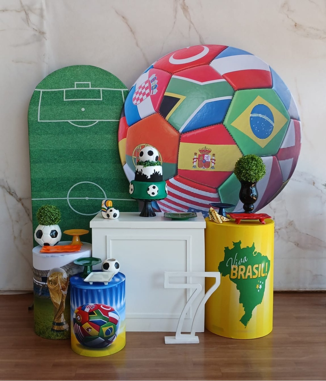 Kit Diamante Copa Do Mundo  - Cantinho da Cris Reis