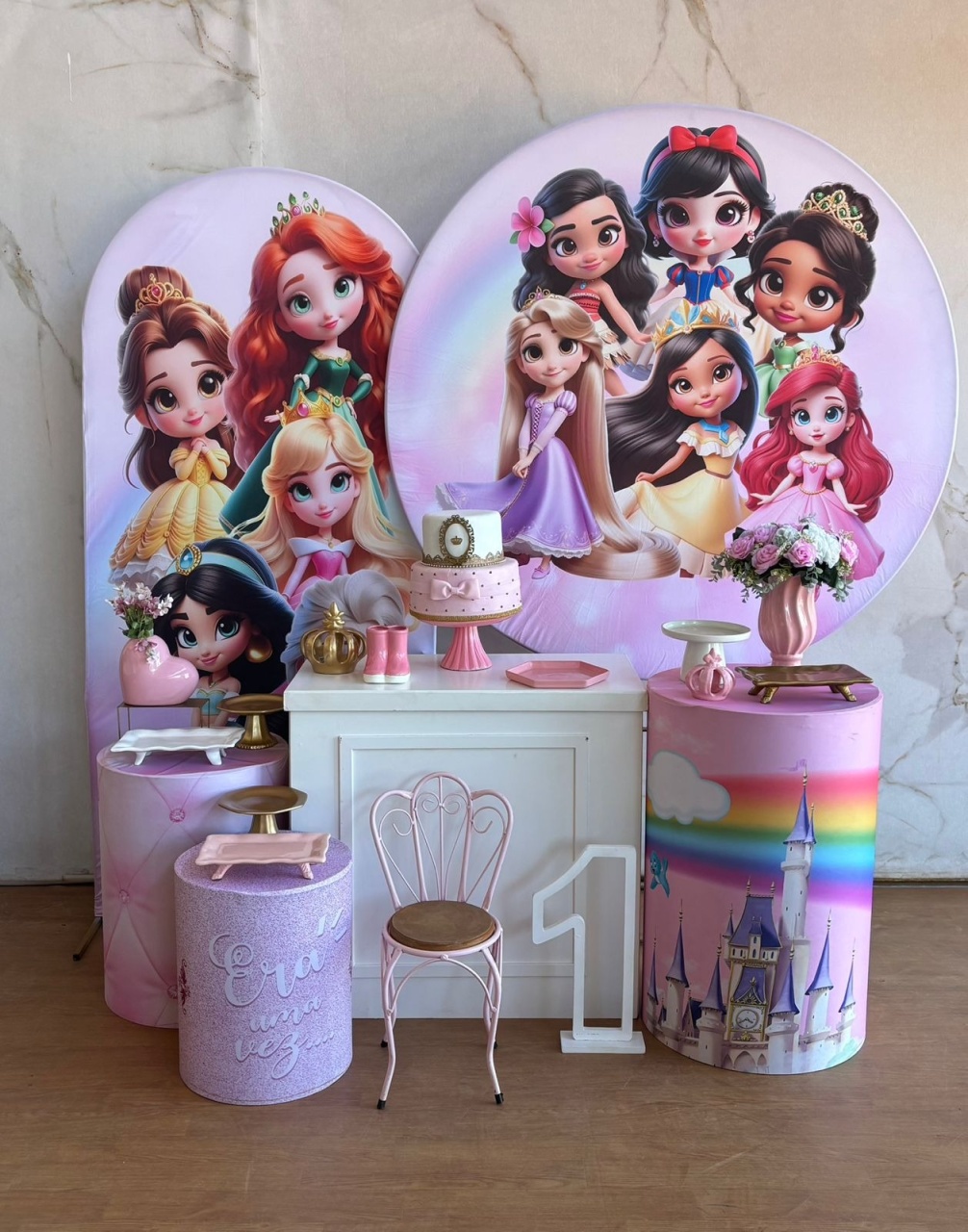 Kit Diamante As Princesas Cut  - Cantinho da Cris Reis
