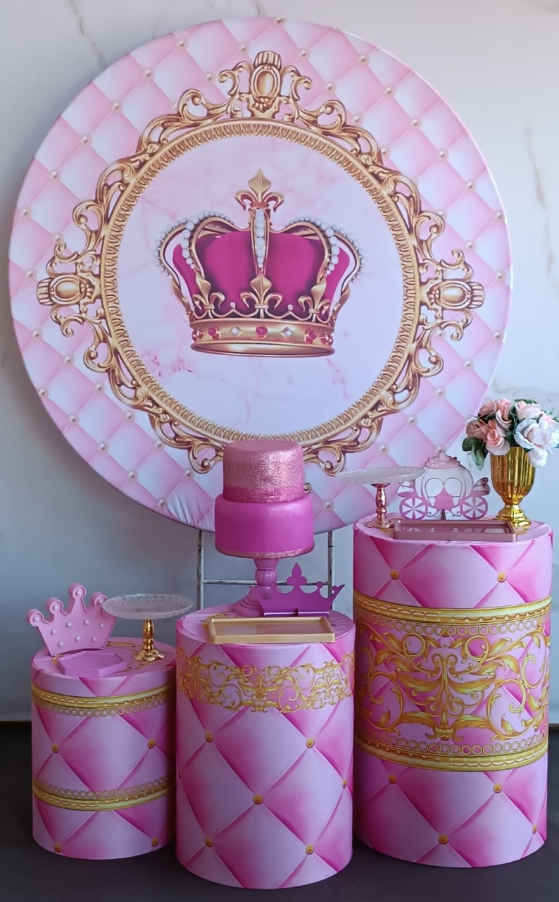 Kit Prata Reinado Menina - Cantinho da Cris Reis