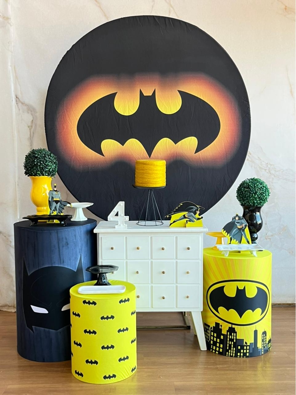 Kit Ouro Batman - Cantinho da Cris Reis