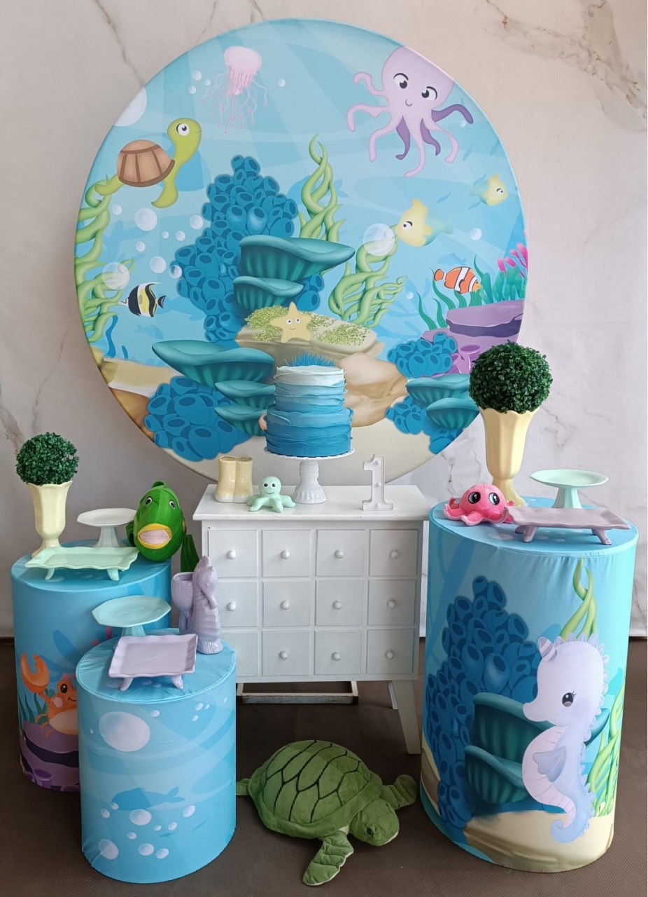 Kit Ouro Fundo Do Mar 2 - Cantinho da Cris Reis