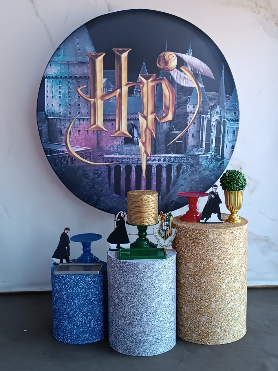 Kit Prata Harry Potter  - Cantinho da Cris Reis