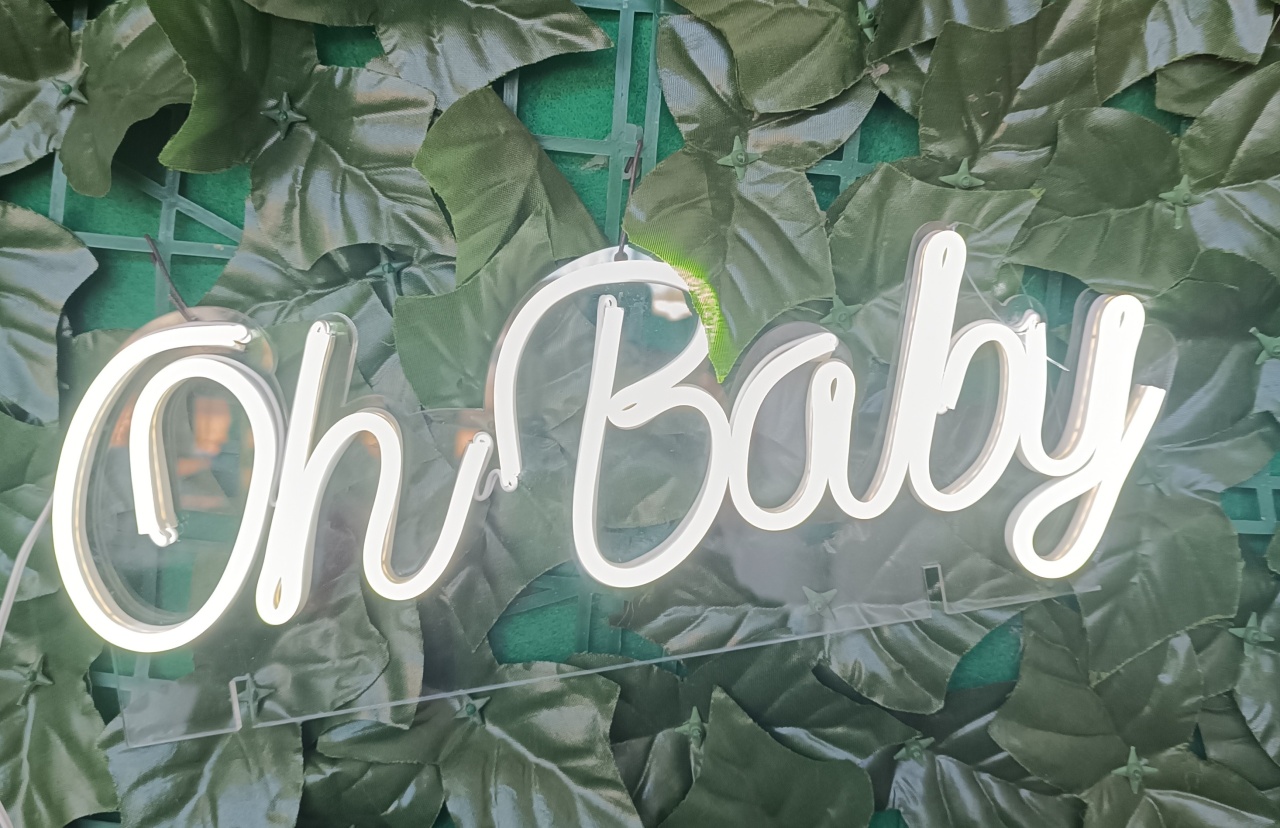  Oh Baby de Led 25Cm de Mesa  - Cantinho da Cris Reis