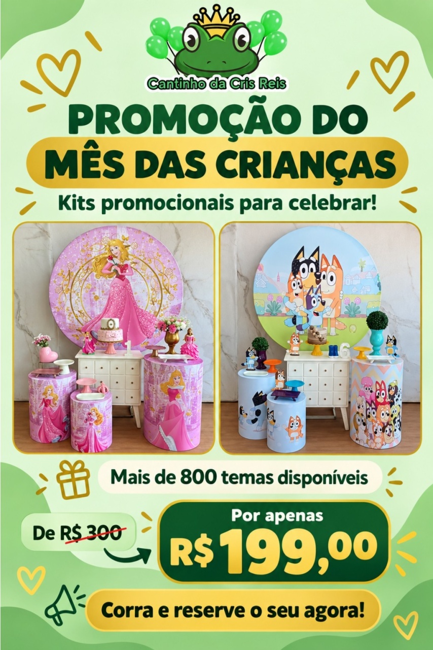 Aa Kit Ouro Promoção 2026 - Cantinho da Cris Reis