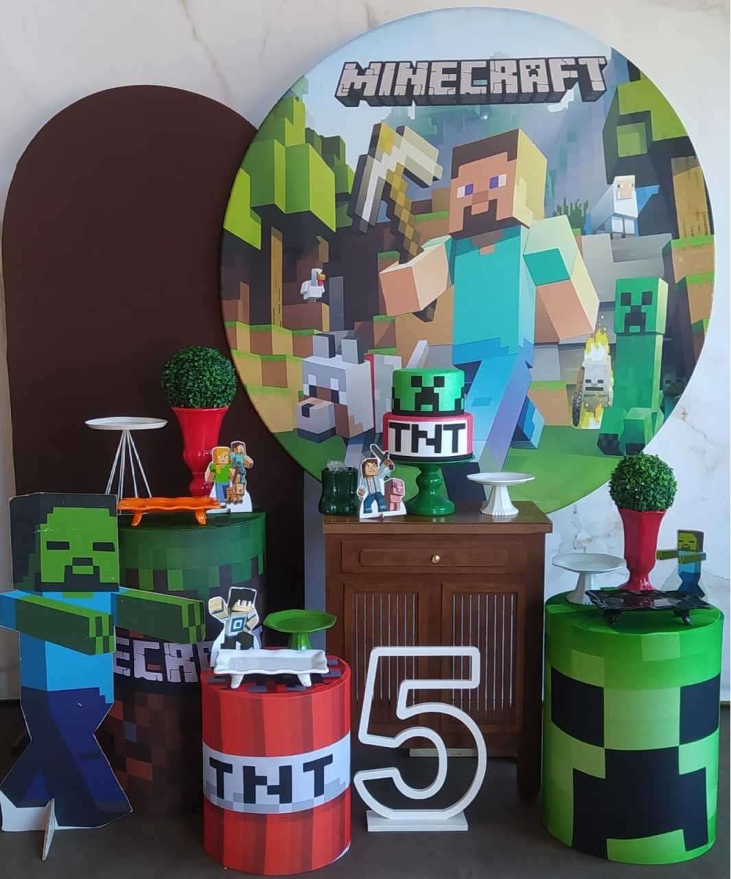 Kit Diamante Minecraft - Cantinho da Cris Reis