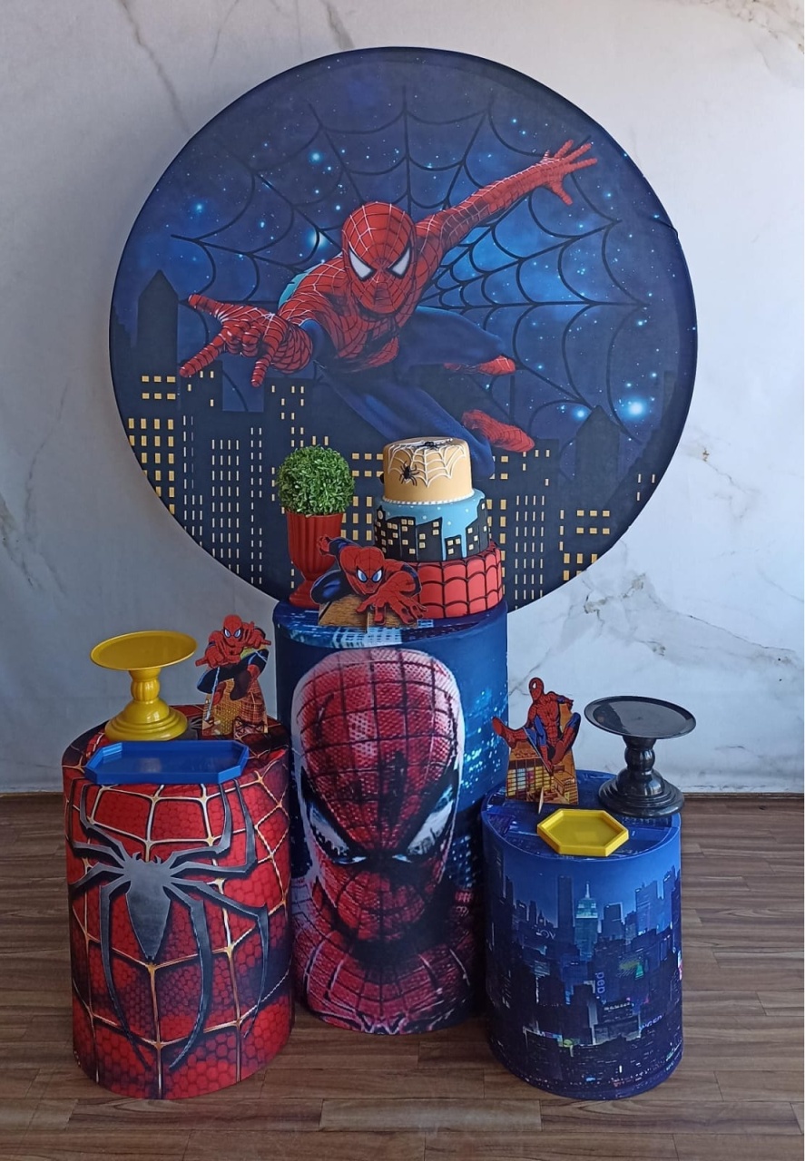 Kit Prata Homem Aranha (2) - Cantinho da Cris Reis