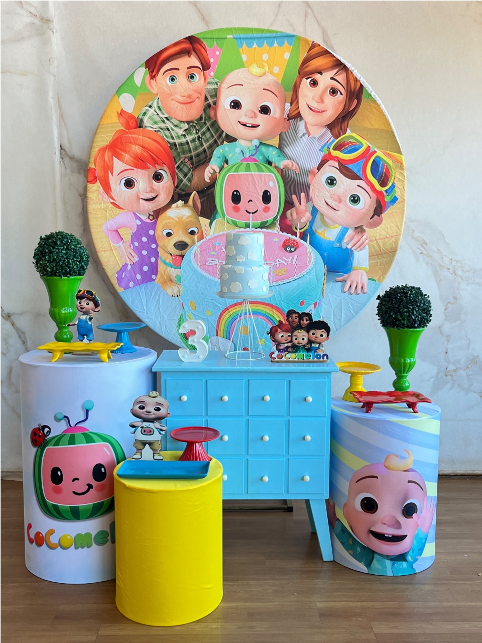 Kit Ouro Cocomelon - Cantinho da Cris Reis