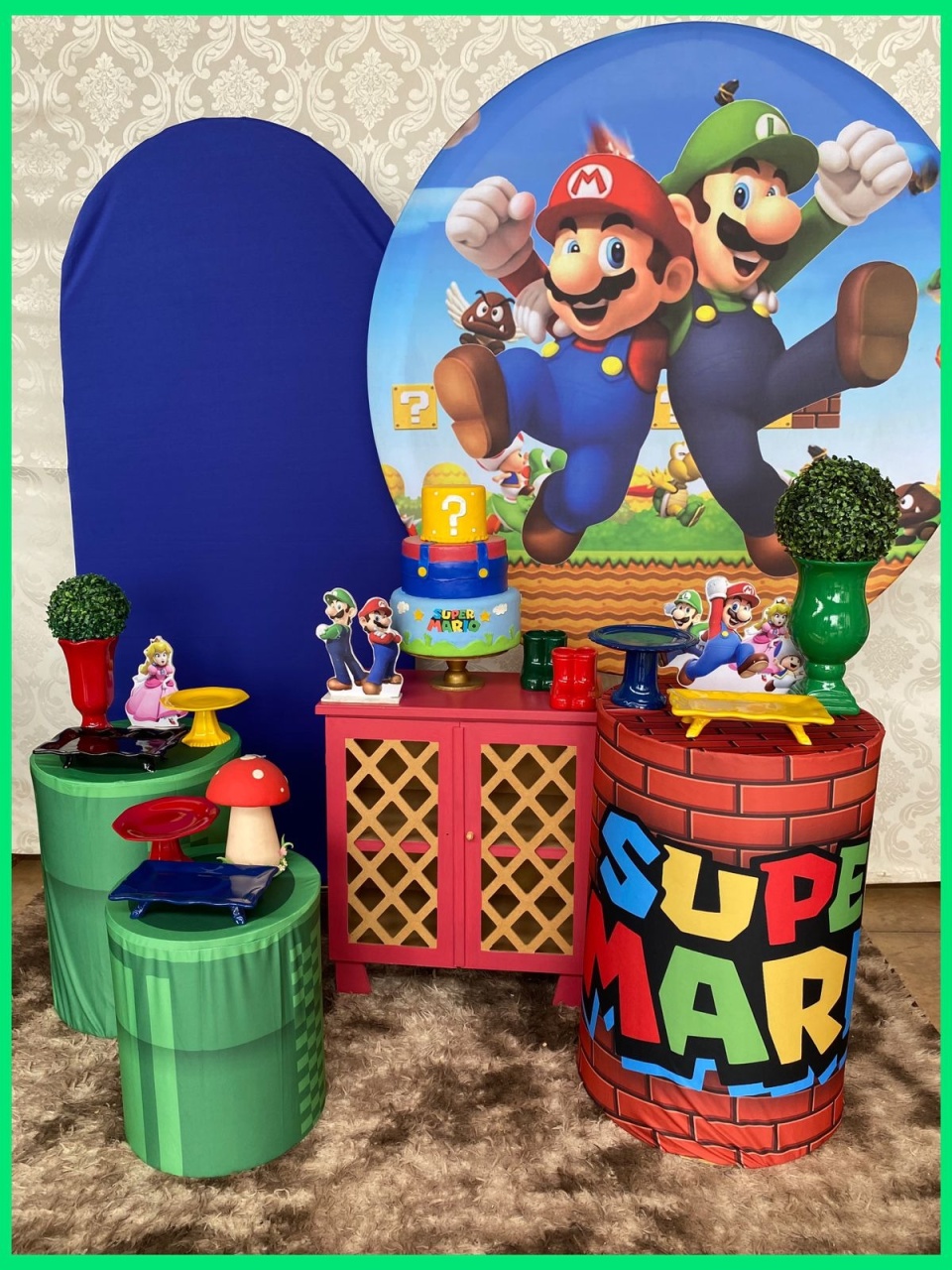 Kit Diamante Super Mario (2) - Cantinho da Cris Reis
