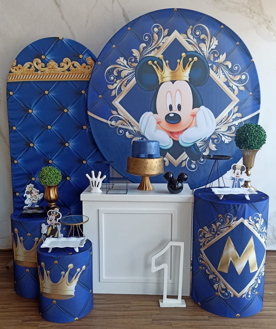 Kit Diamante Mickey Reinado - Cantinho da Cris Reis