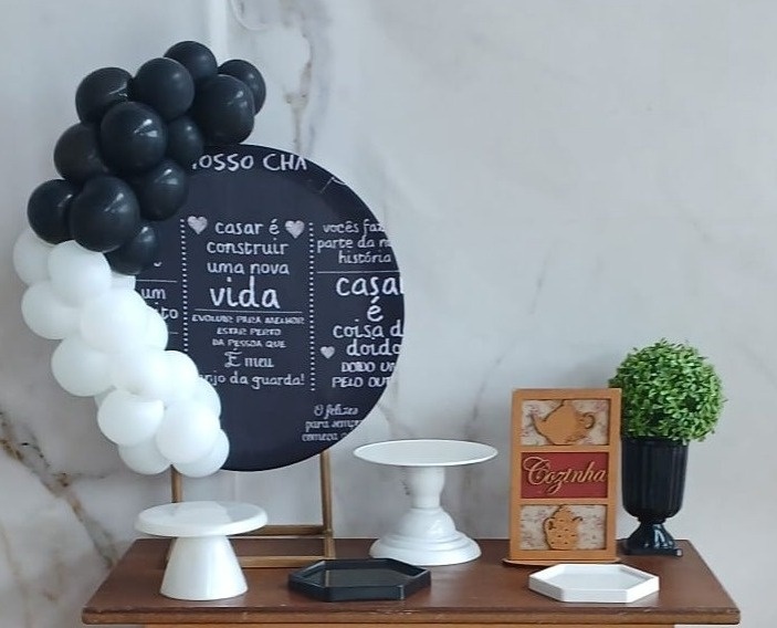 Festa Na Mesa Chá de Casa Nova  - Cantinho da Cris Reis