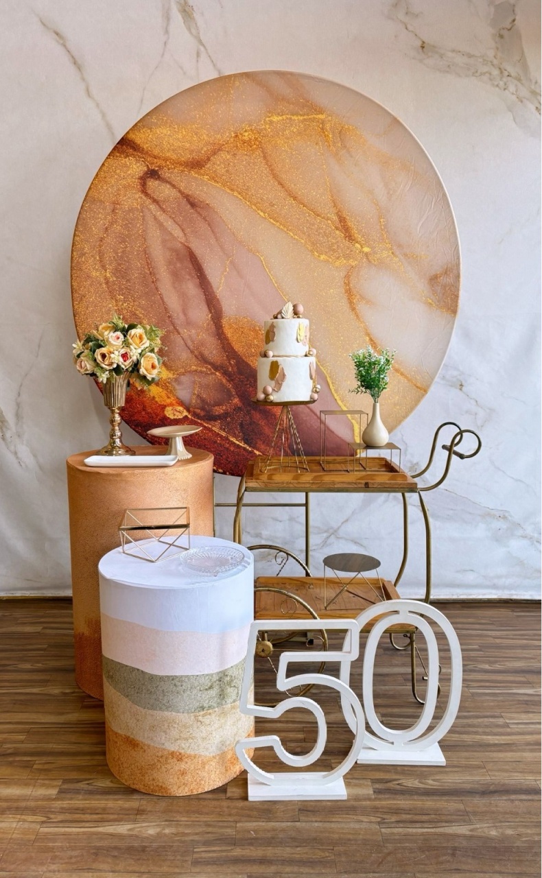 A- Kit Luxo Com Carrinho Gourmet 4 - Cantinho da Cris Reis