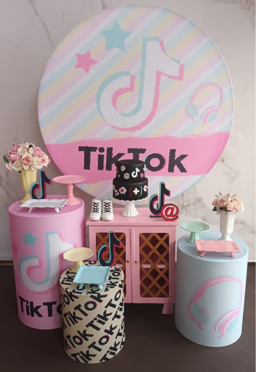 Kit Ouro Tik Tok 1 - Cantinho da Cris Reis