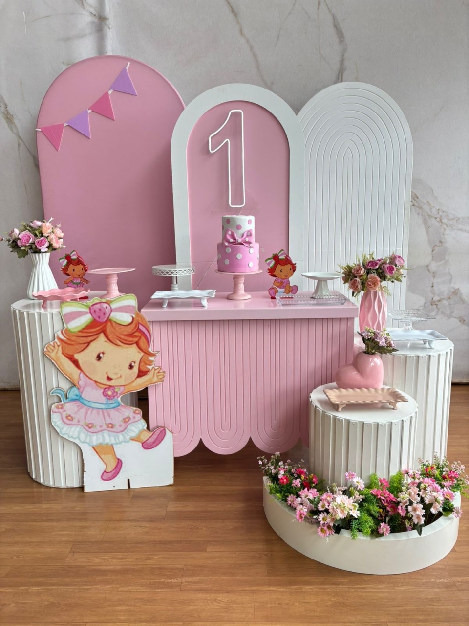 Kit Luxo Moranguinho Baby - Premium  - Cantinho da Cris Reis