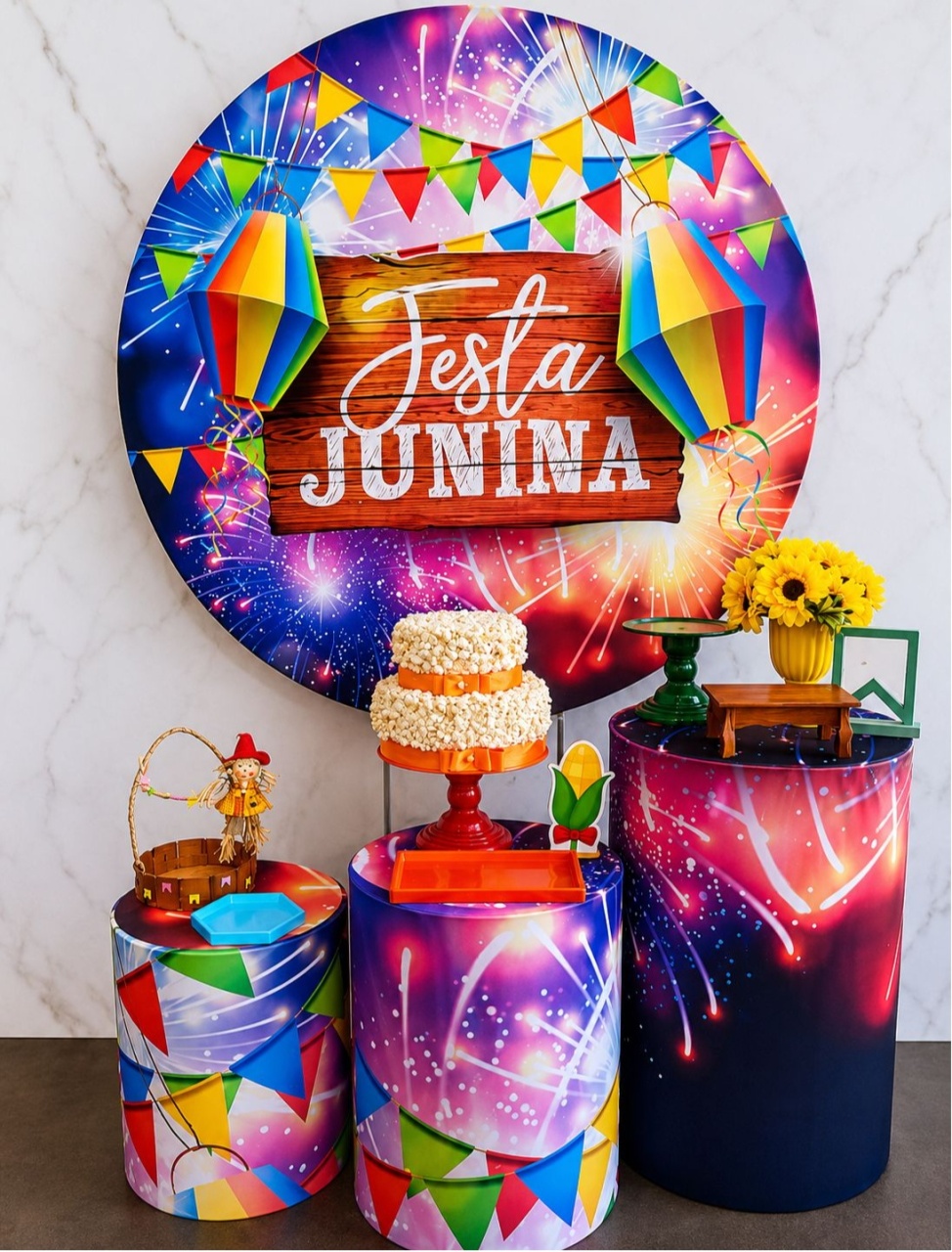 Kit Prata Festa Junina 3 - Cantinho da Cris Reis