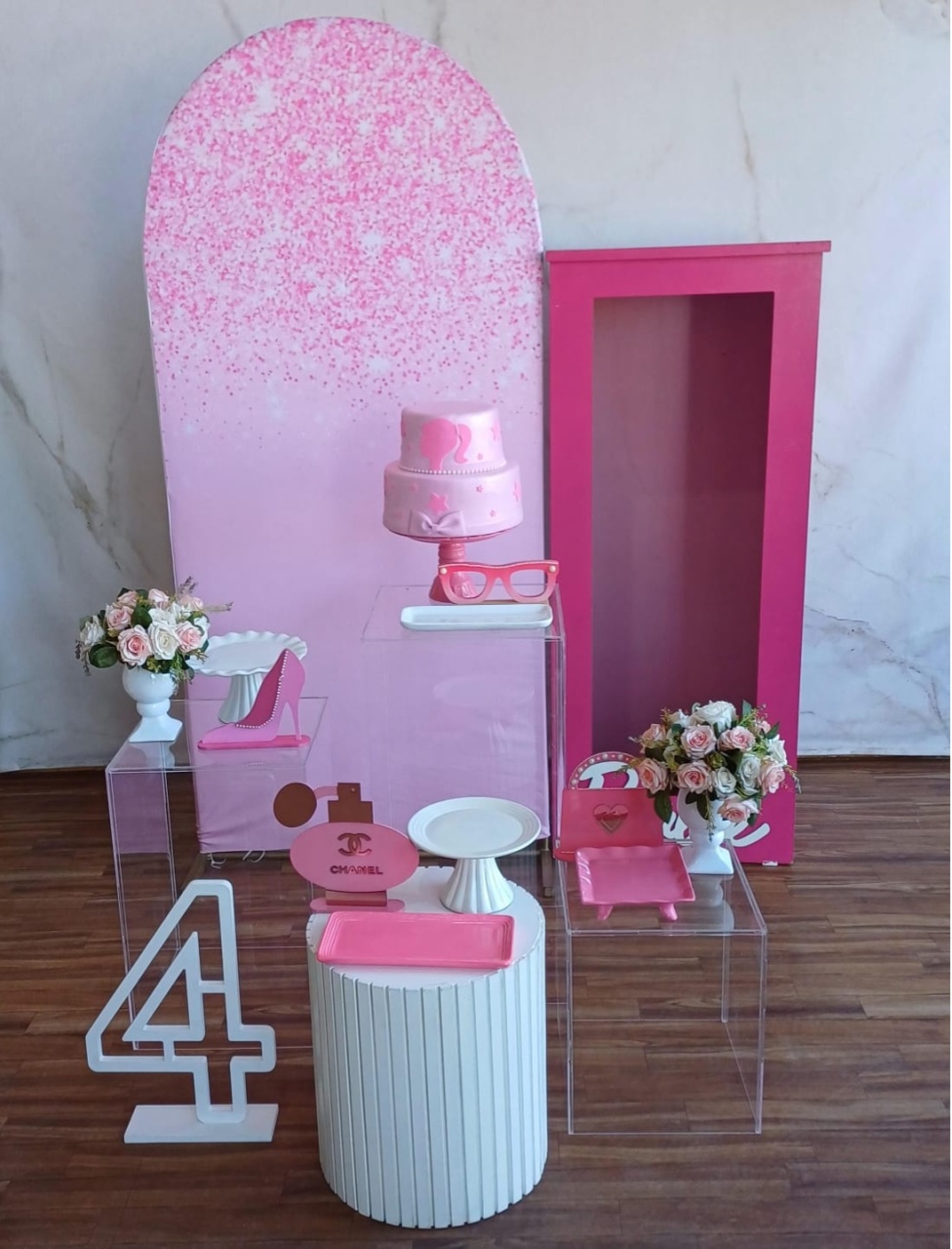 Kit Minimalista - Barbie Luxo - Cantinho da Cris Reis