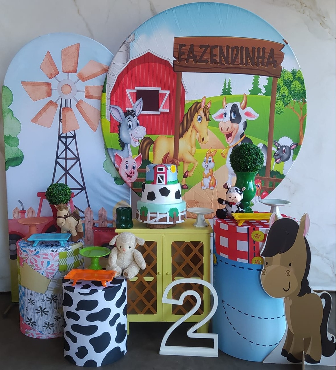 Kit Diamante Fazendinha Menino (1) - Cantinho da Cris Reis