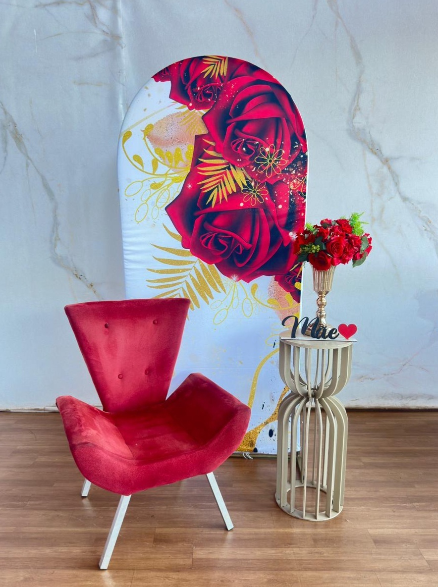 Kit Dia das Mães- Vermelho Flor - Cantinho da Cris Reis
