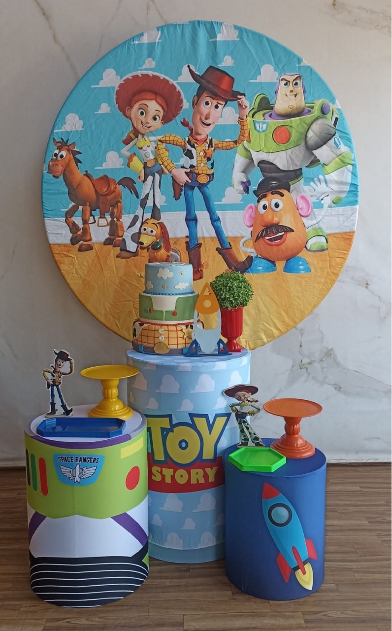 Kit Prata Toy Story 1 - Cantinho da Cris Reis
