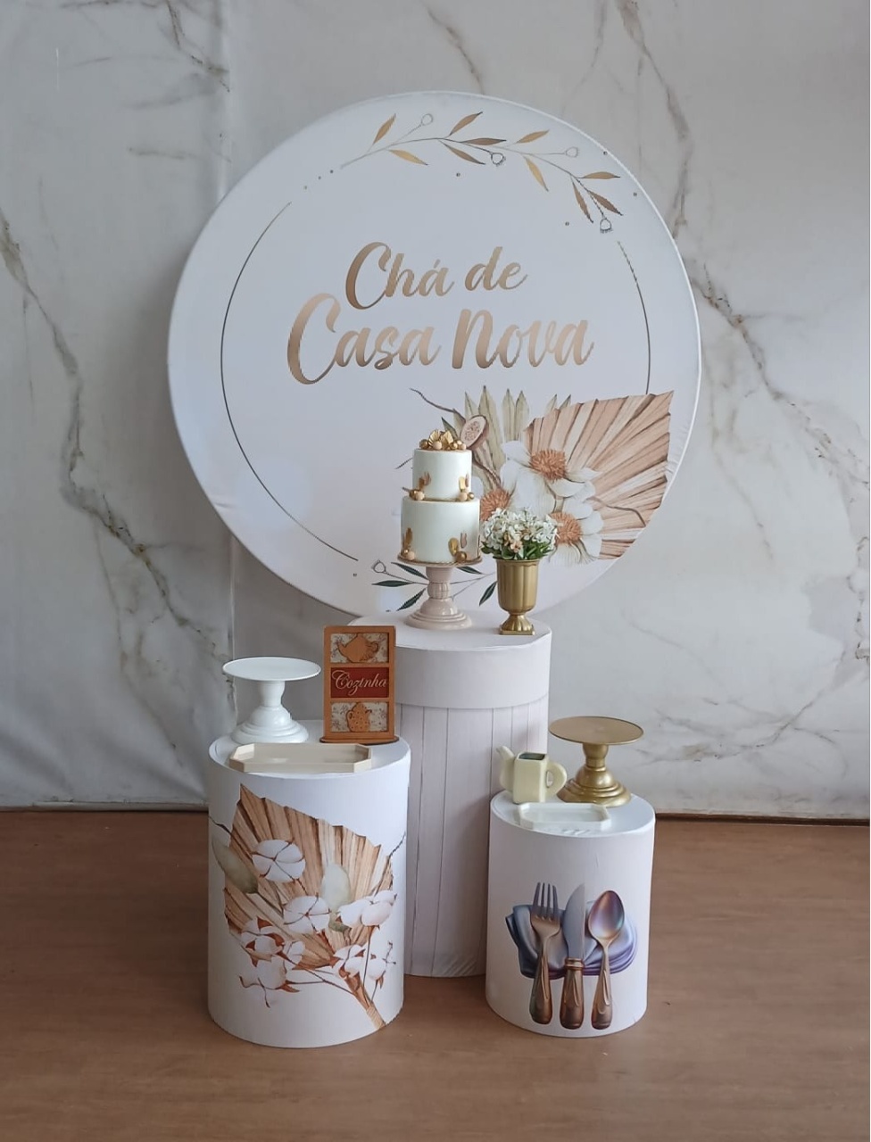 Kit Prata Chá de Panela Ou Casa Nova (5) - Cantinho da Cris Reis