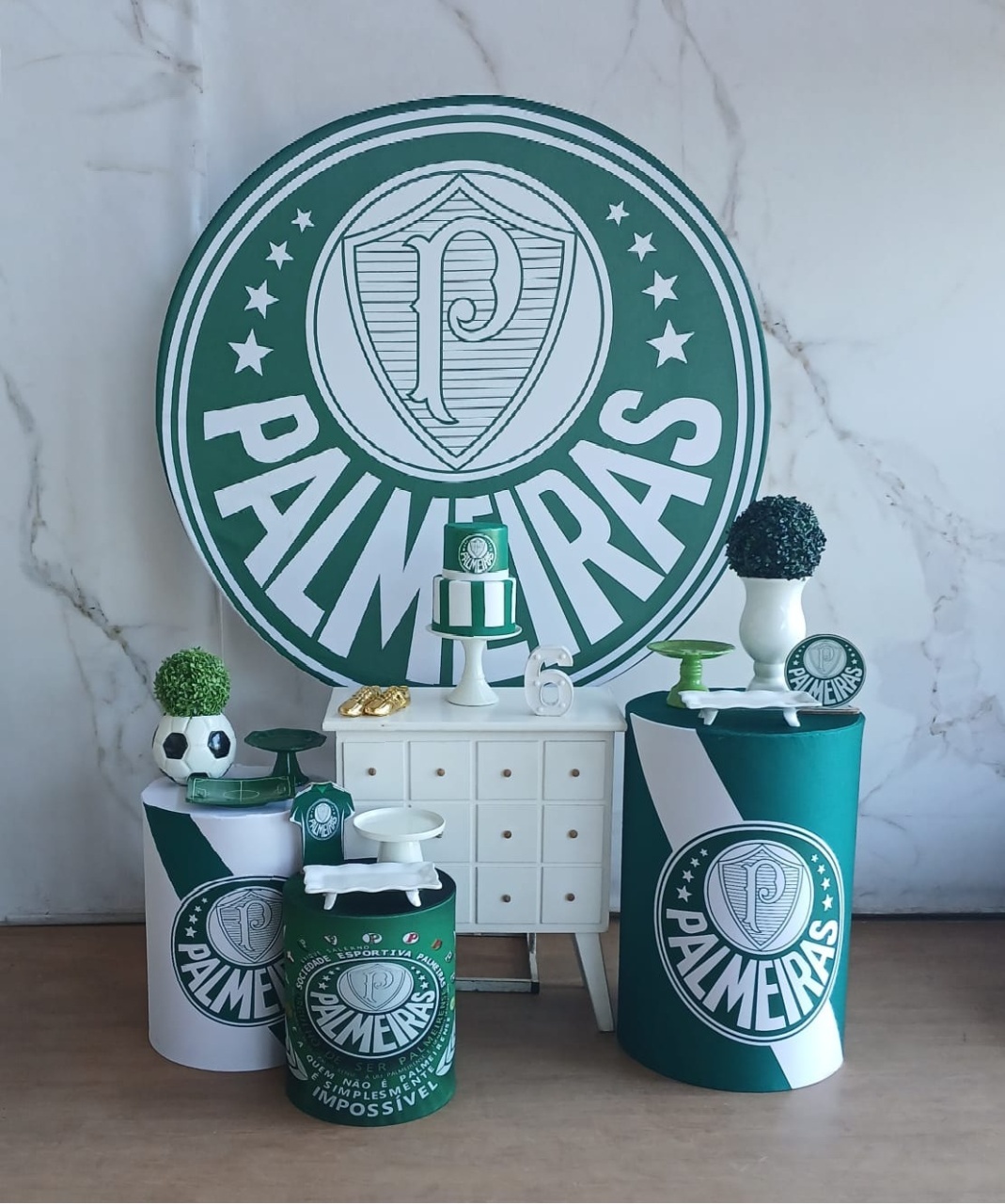 Kit Ouro Palmeiras 1 - Cantinho da Cris Reis