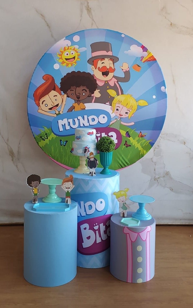 Kit Prata Mundo Bita - Cantinho da Cris Reis