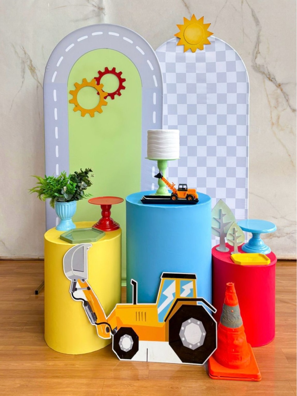 Kit Encanto - Trator (2) - Cantinho da Cris Reis