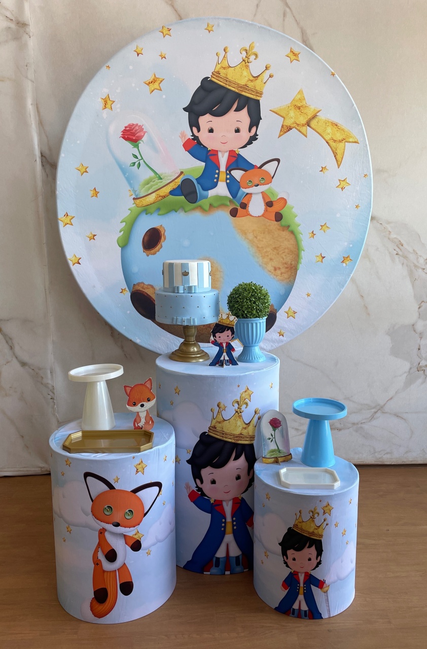 Kit Prata Pequeno Príncipe 2  - Cantinho da Cris Reis