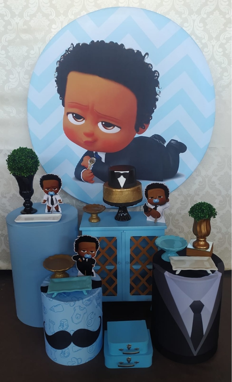 Kit Ouro Poderoso Chefinho Negro - Cantinho da Cris Reis
