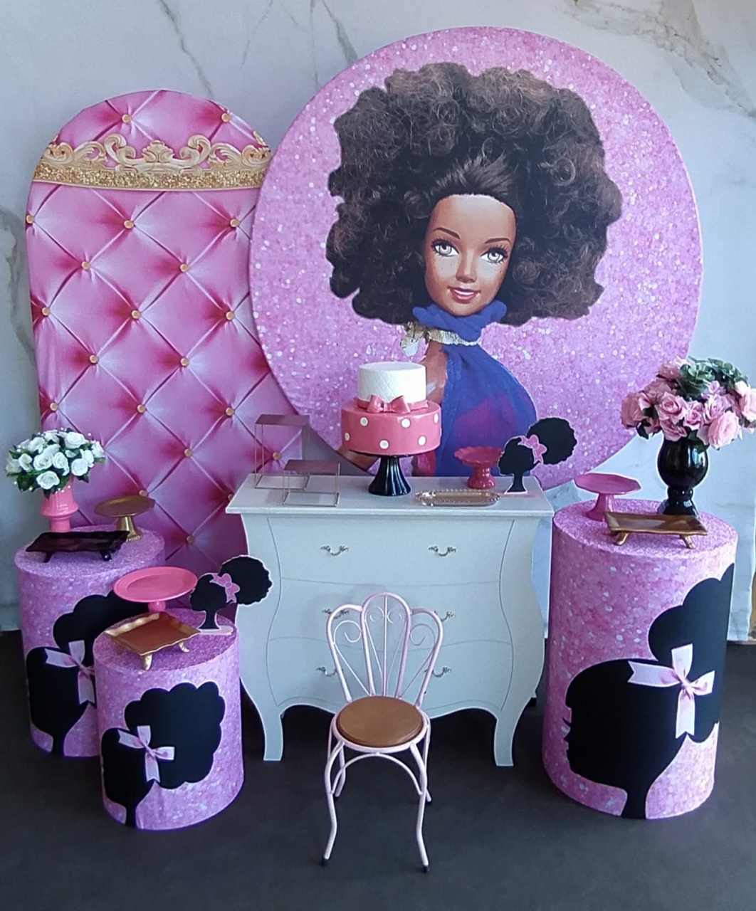 Kit Diamante Barbie Representatividade  - Cantinho da Cris Reis