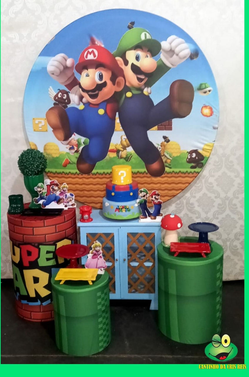  Kit Ouro Super Mario (2) - Cantinho da Cris Reis