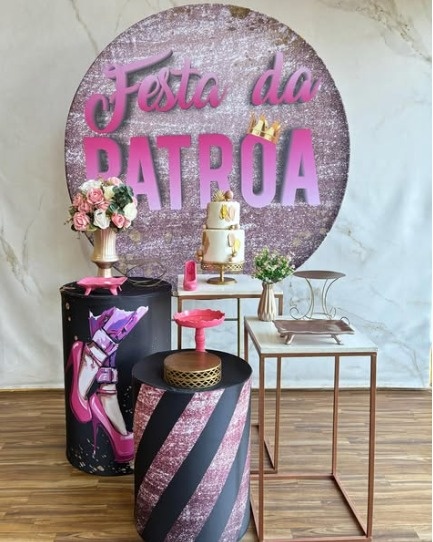 Kit Luxo- Festa da Patroa  - Cantinho da Cris Reis