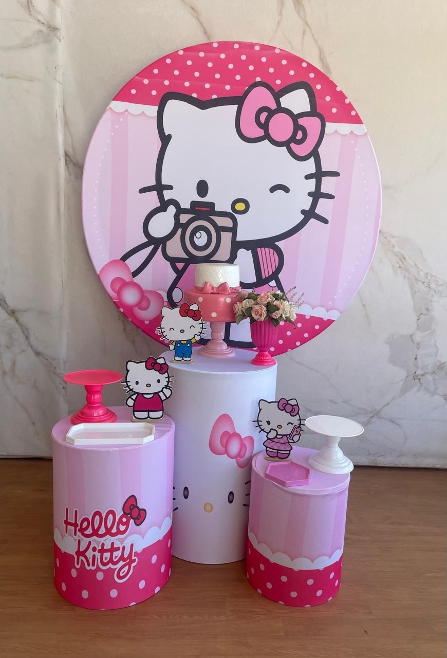 Kit Prata Hello Kitty  - Cantinho da Cris Reis