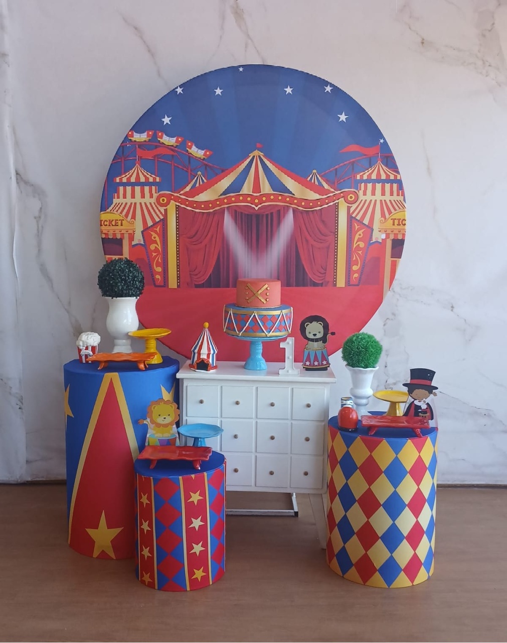 Kit Ouro Circo  - Cantinho da Cris Reis